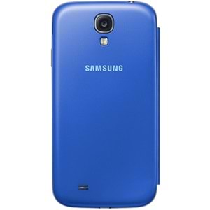Samsung Galaxy S4 (i9500) S-View Cover Orijinal Kapaklı Kılıf, Mavi EF-CI950BCEGWW