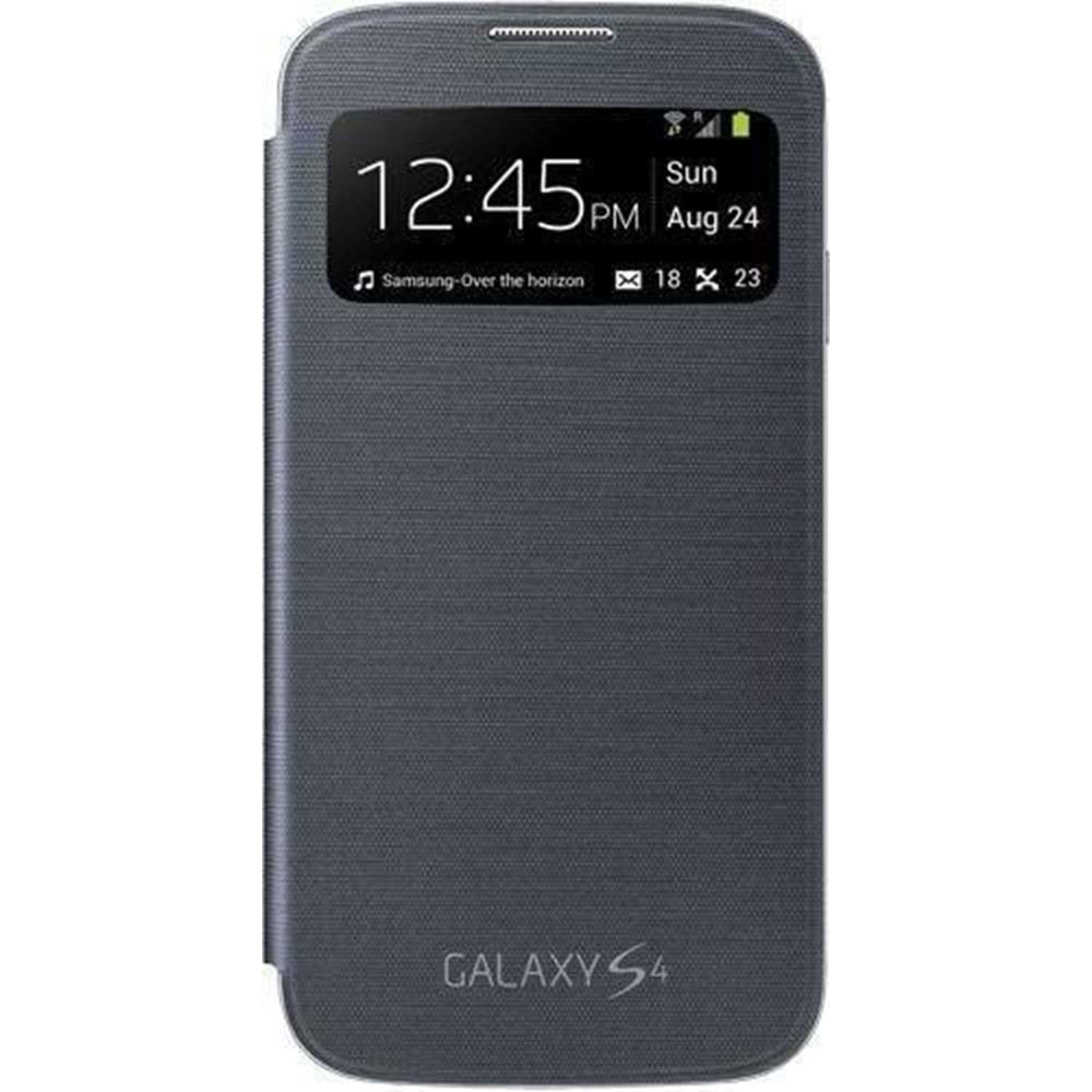 Samsung Galaxy S4 (i9500) S-View Cover Orijinal Kapaklı Kılıf