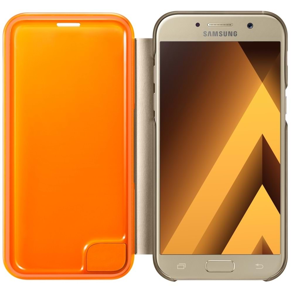 Samsung Galaxy A7 2017 Neon Flip Wallet Kapaklı Kılıf