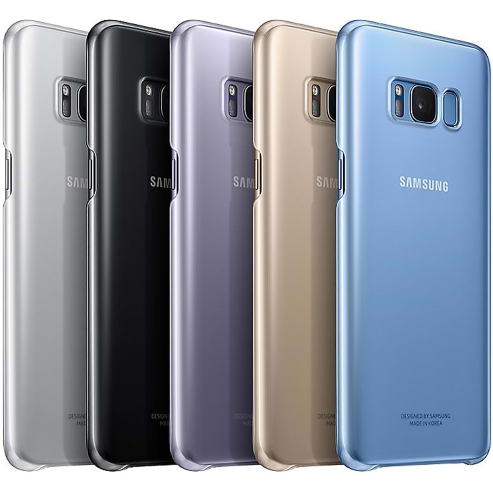Samsung Galaxy S8+ Plus Clear Cover Şeffaf Kılıf (Samsung Türkiye Garantli)