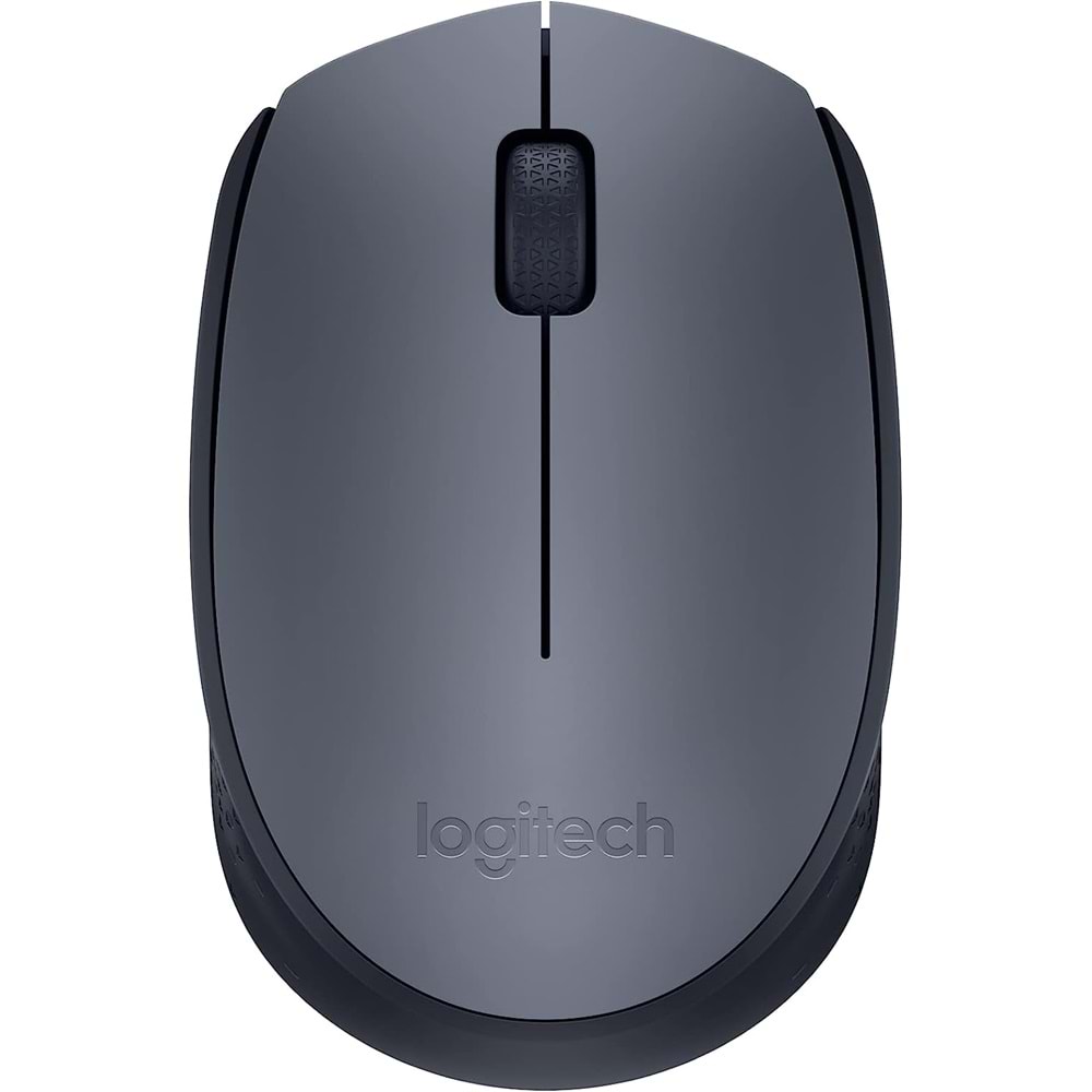 Logitech M170 USB Alıcılı Kablosuz Mouse, Gri