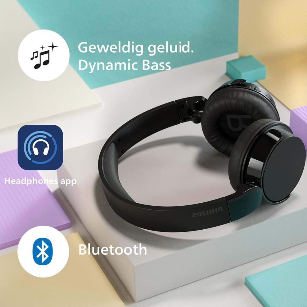 Philips TAH4209BK Bluetooth kulaklık, Siyah