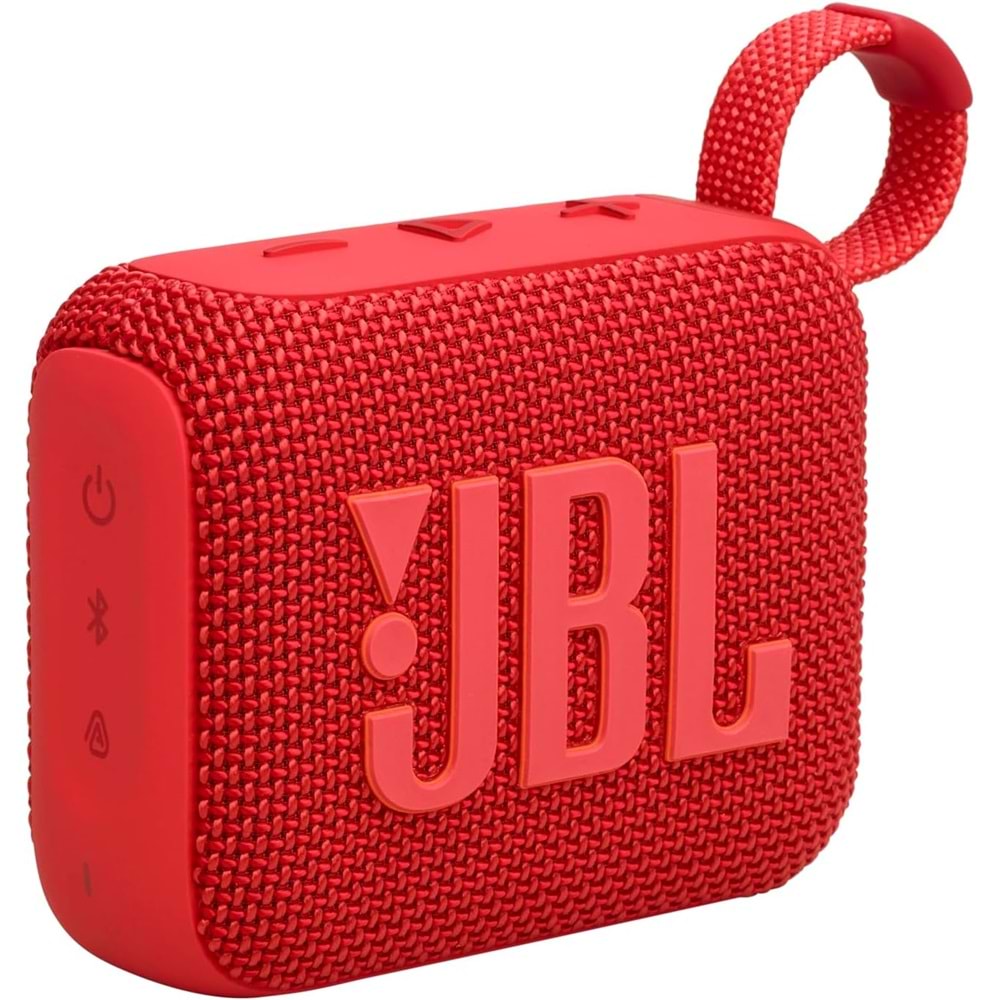 JBL Go 4 Bluetooth Hoparlör, Kırmızı
