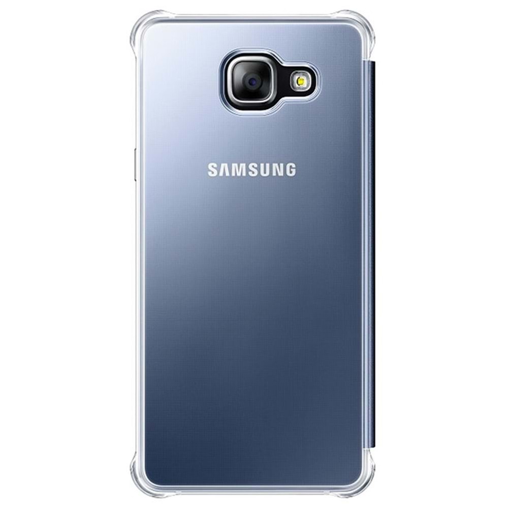 Samsung Galaxy A5 2016 Clear View Cover Akıllı Kılıf, Mavi EF-ZA510CBEGWW