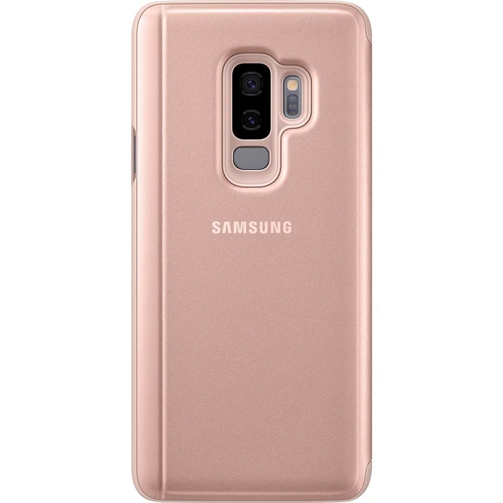 Samsung Galaxy S9+ Plus G965 için Clear View Cover Akıllı Kılıf, Bakır EF-ZG965CFEGWW