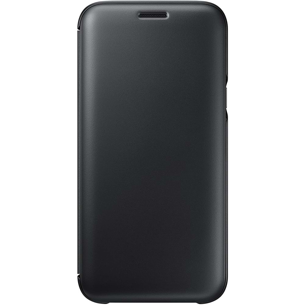 Samsung Galaxy J5 Pro 2017 (J530) Kartlıklı Cüzdan Kılıf, Siyah
