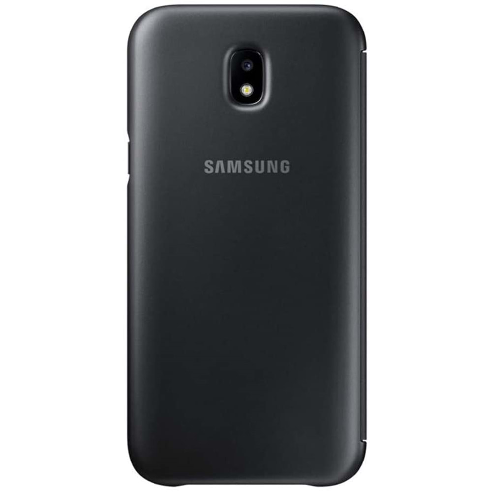 Samsung Galaxy J5 2017 (J530) Wallet Cüzdan Kılıf, Siyah EF-WJ530CBEGME