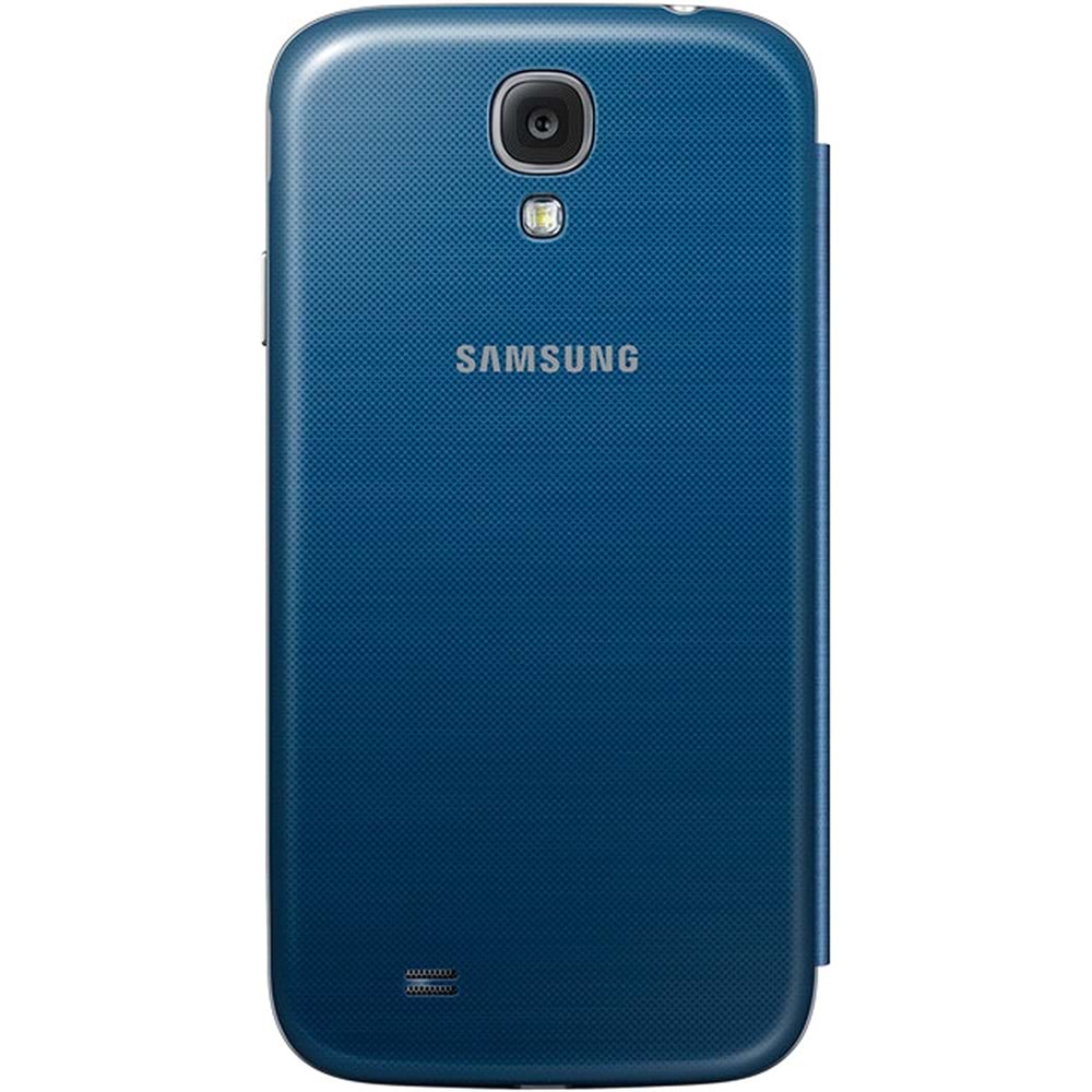Samsung Galaxy S4 (i9500) S-View Cover Orijinal Kapaklı Kılıf, Koyu Mavi EF-CI950BLEGWW