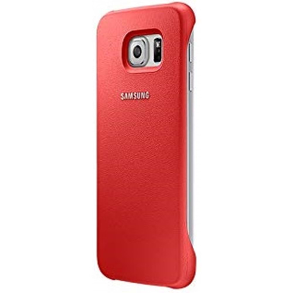 Samsung Galaxy S6 Protective Cover Orjinal Kılıf, Kırmızı EF-YG920BPEGWW