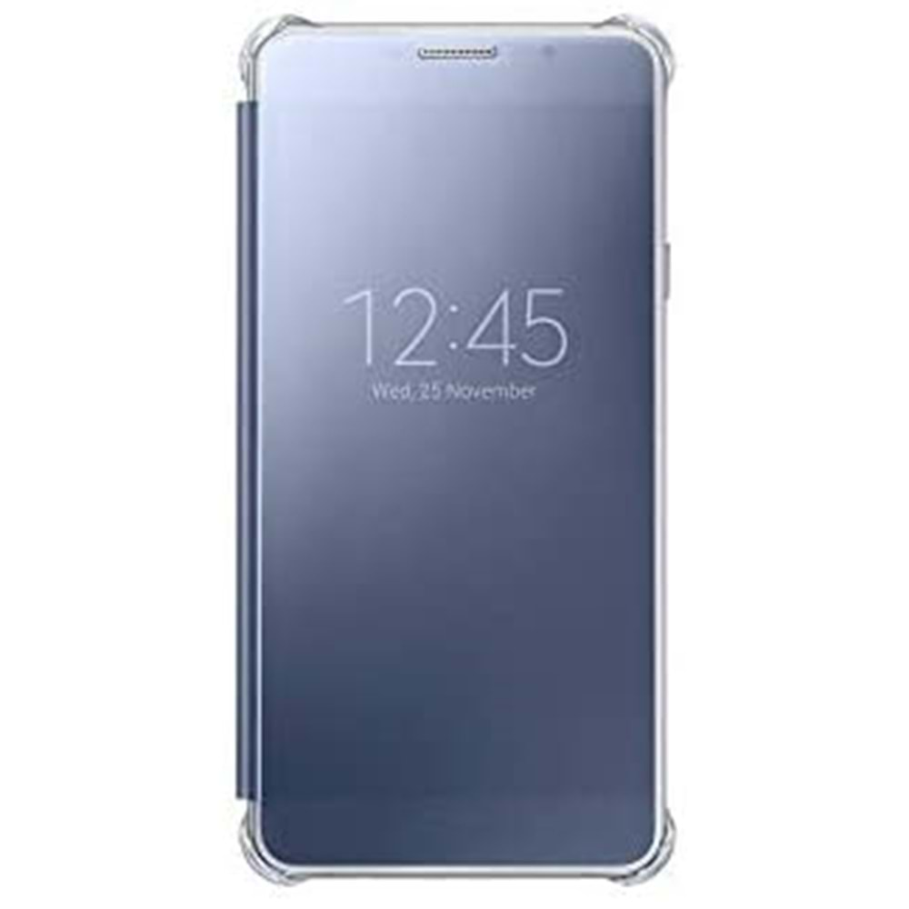 Samsung Galaxy A7 2016 Clear View Cover Akıllı Kılıf, Siyah EF-ZA710CBEGWW