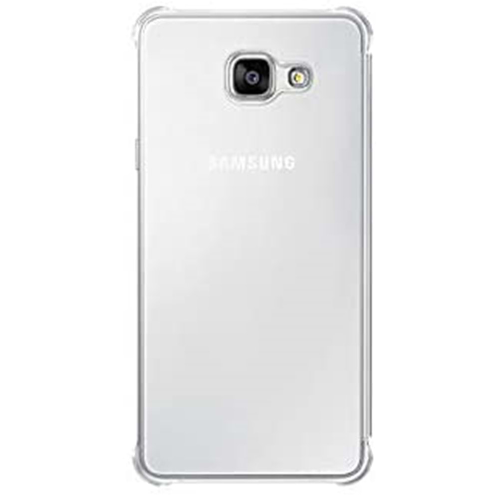 Samsung Galaxy A7 2016 Clear View Cover Akıllı Kılıf, Gümüş EF-ZA710CSEGWW
