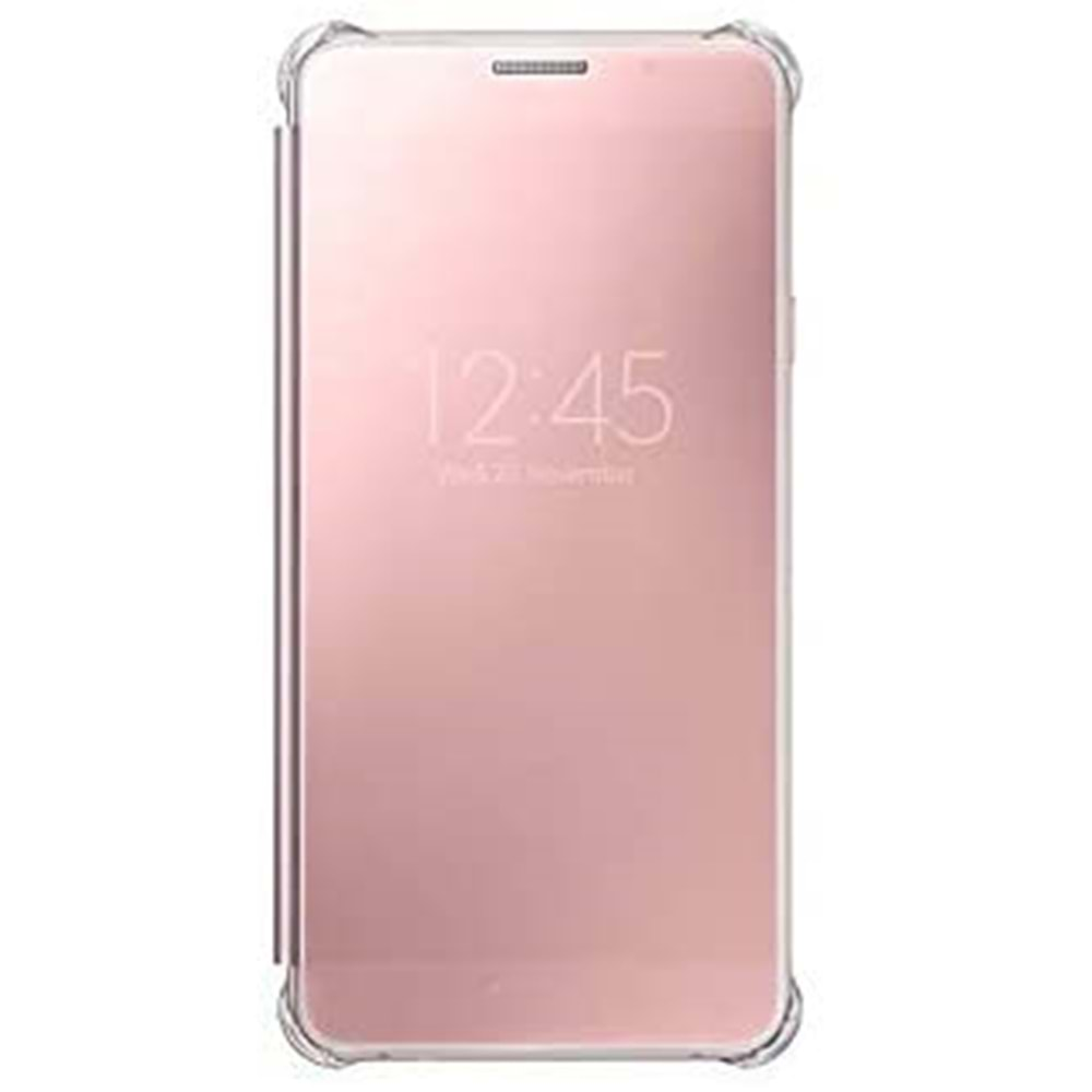 Samsung Galaxy A7 2016 Clear View Cover Akıllı Kılıf, Rose Gold EF-ZA710CZEGWW