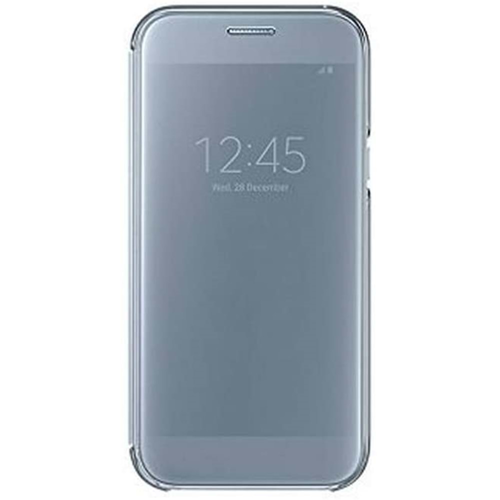 Samsung Galaxy A5 2017 Clear View Cover Akıllı Kılıf, Mavi EF-ZA520CLEGWW