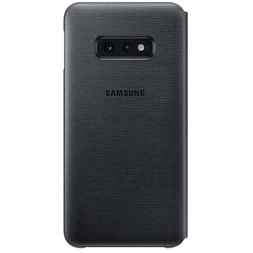 Samsung Galaxy S10e LED View Cover Akıllı Kılıf, Siyah EF-NG970PBEGWW