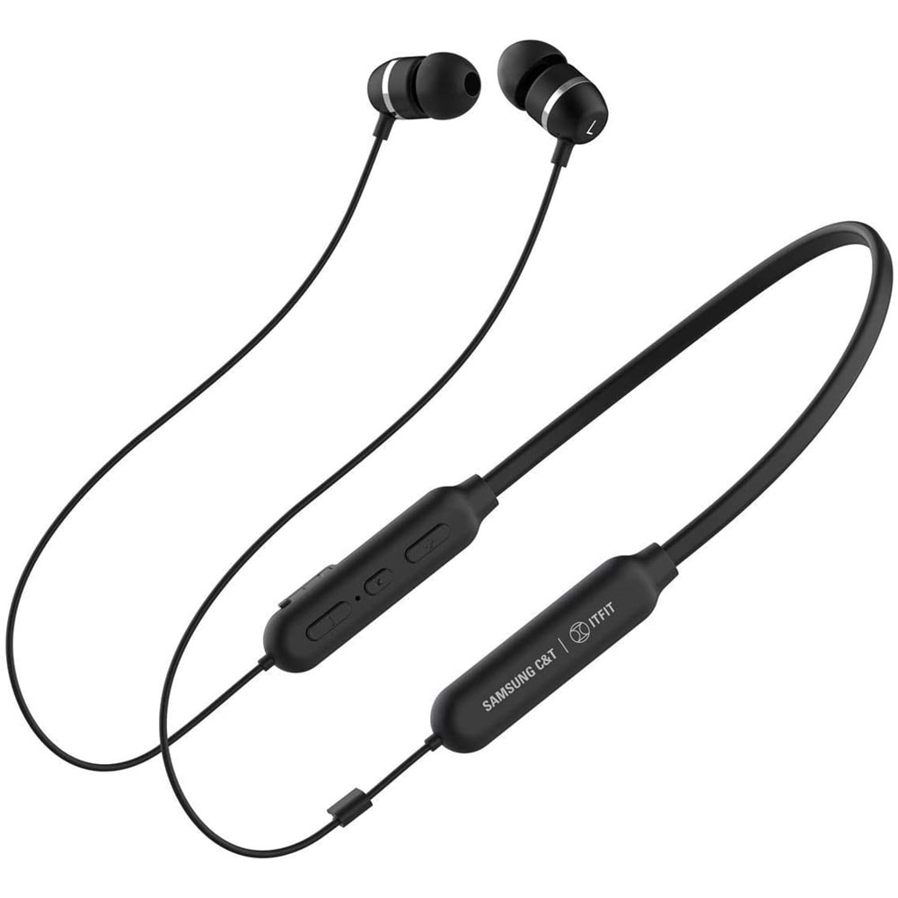 Samsung C&T Itfit A08B Kablosuz Bluetooth Kulaklık, Siyah (Samsung Türkiye Garantili)