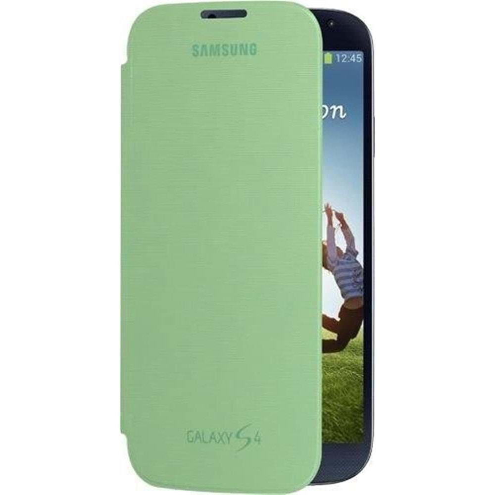 Samsung Galaxy S4 Flip Wallet Cover Kılıf, Yeşil EF-FI950BGEGWW