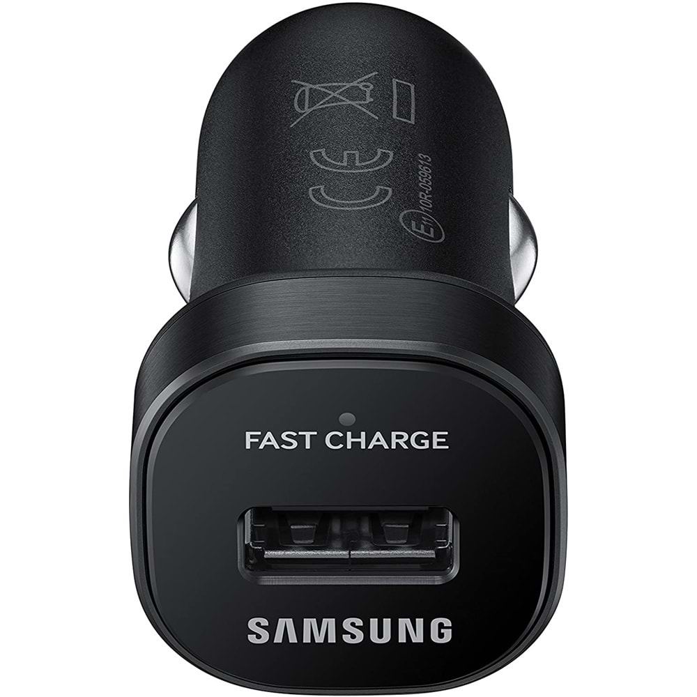 Samsung Micro USB Mini Araç Şarj Aleti 2000 mAh, Siyah (Samsung Türkiye Garantili)