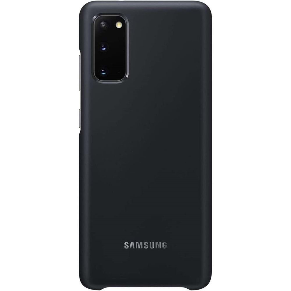 Samsung Galaxy S20 LED Cover Kılıf, Siyah EF-KG980CBEGTR