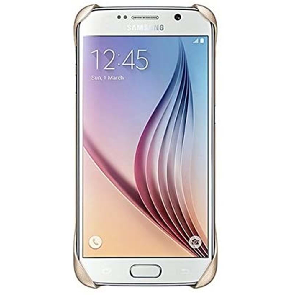 Samsung Galaxy S6 Protective Cover Koruyucu Kılıf, Gold EF-YG920BFEGWW