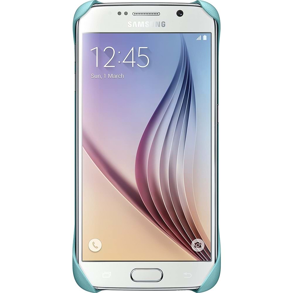 Samsung Galaxy S6 Protective Cover Orjinal Kılıf, Mavi EF-YG920BMEGWW