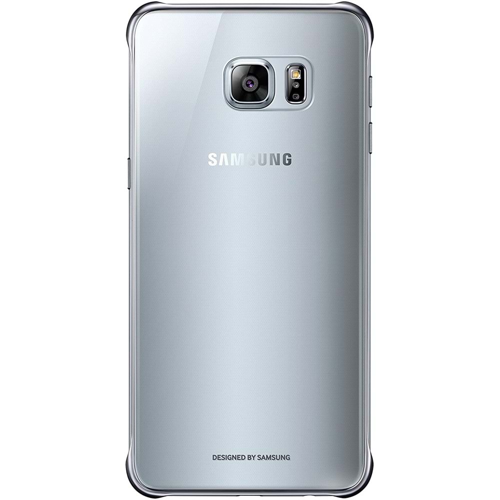 Samsung Galaxy S6 Edge+ Plus G928 için Clear Cover Şeffaf Kılıf, Gümüş EF-QG928CBEGWW