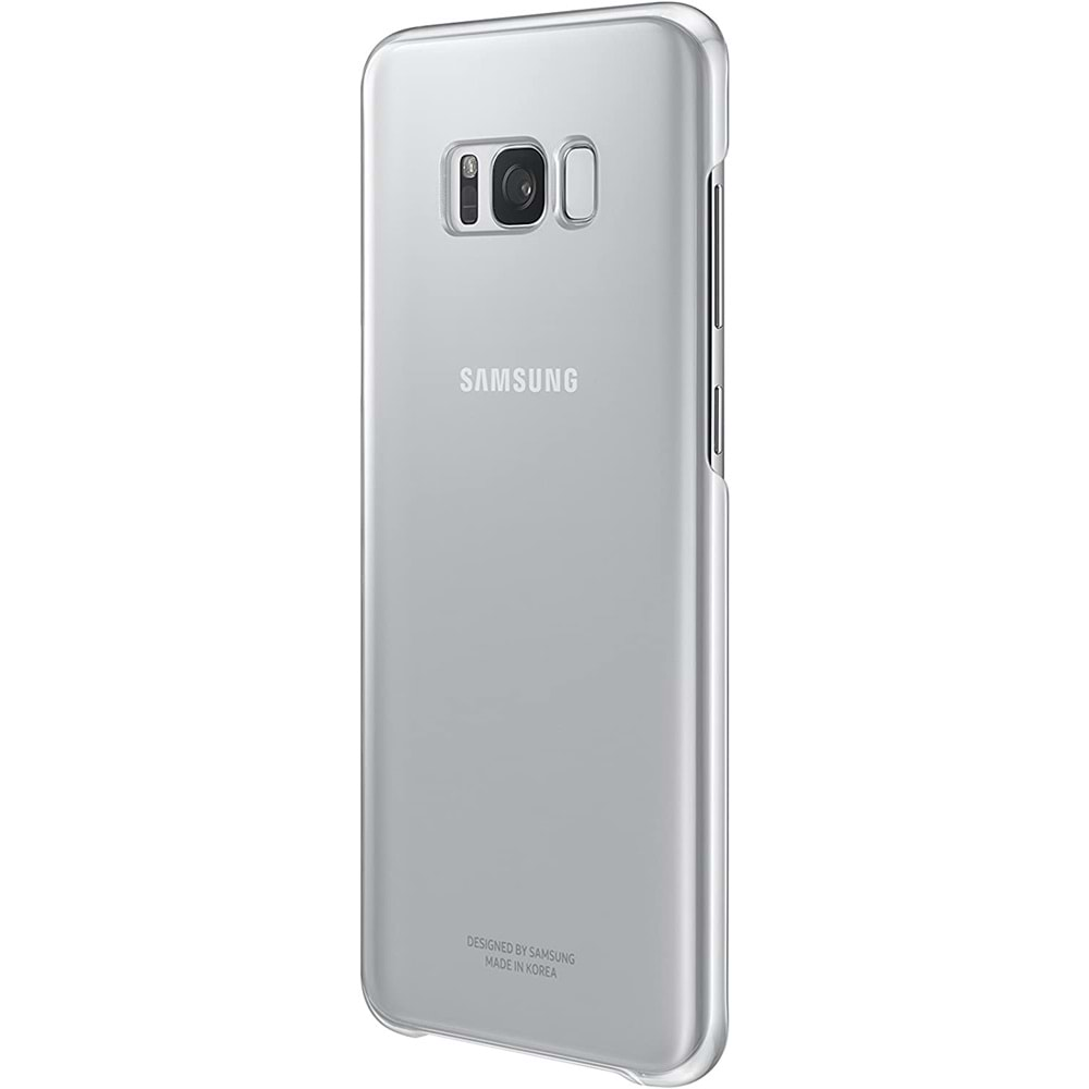 Samsung Galaxy S8+ Plus Clear Cover Şeffaf Kılıf, Şeffaf (Samsung Türkiye Garantli)