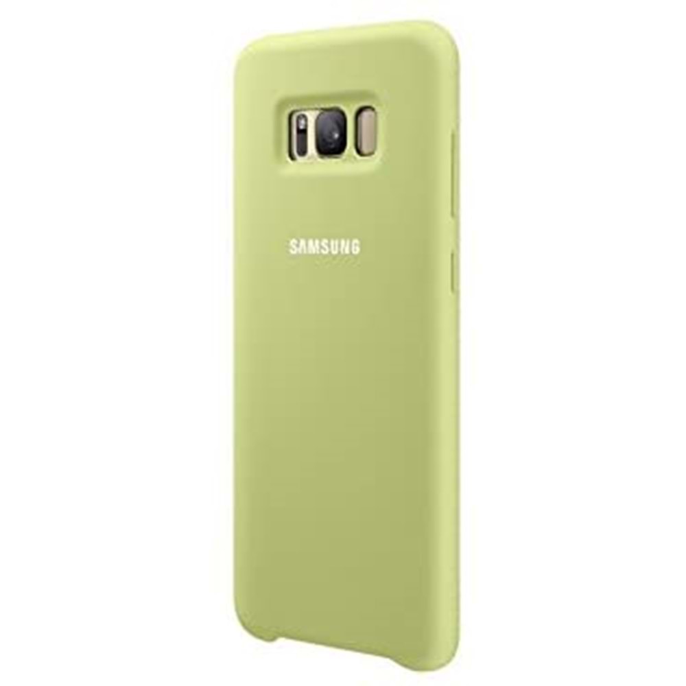 Samsung Galaxy S8+ Plus Silikon Cover Kılıf, Yeşil EF-PG955TGEGWW