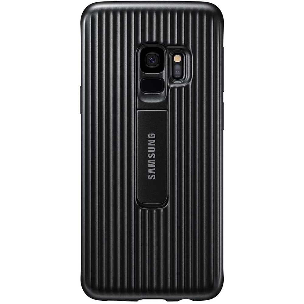 Samsung Galaxy S9 Protective Standing Cover Kılıf, Siyah EF-RG960CBEGWW