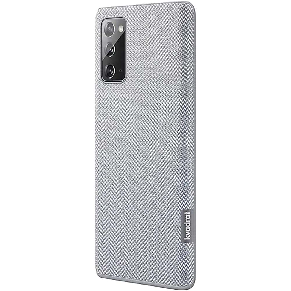 Samsung Galaxy Note 20 için Kvadrat Kılıf, Gri EF-XN980FJEGWW