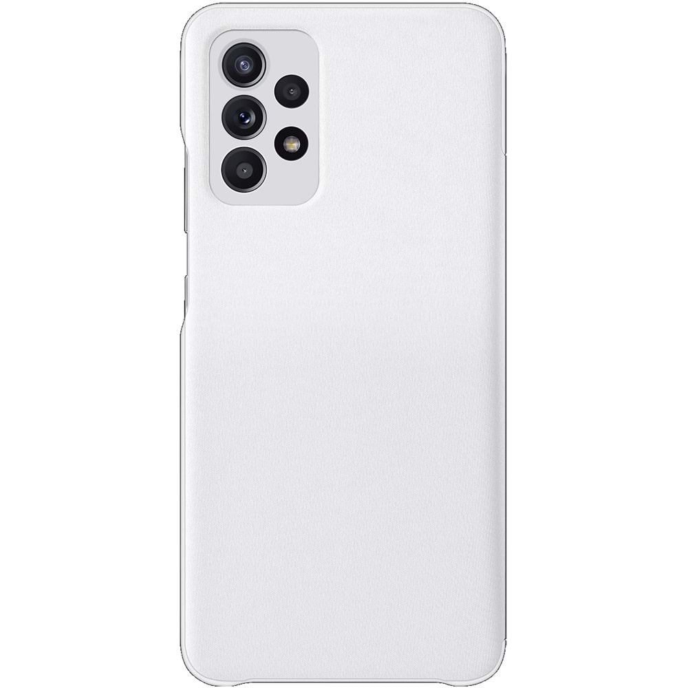 Samsung Galaxy A72 S View Akıllı Kılıf Kapaklı Cüzdan, Beyaz EF-EA725P