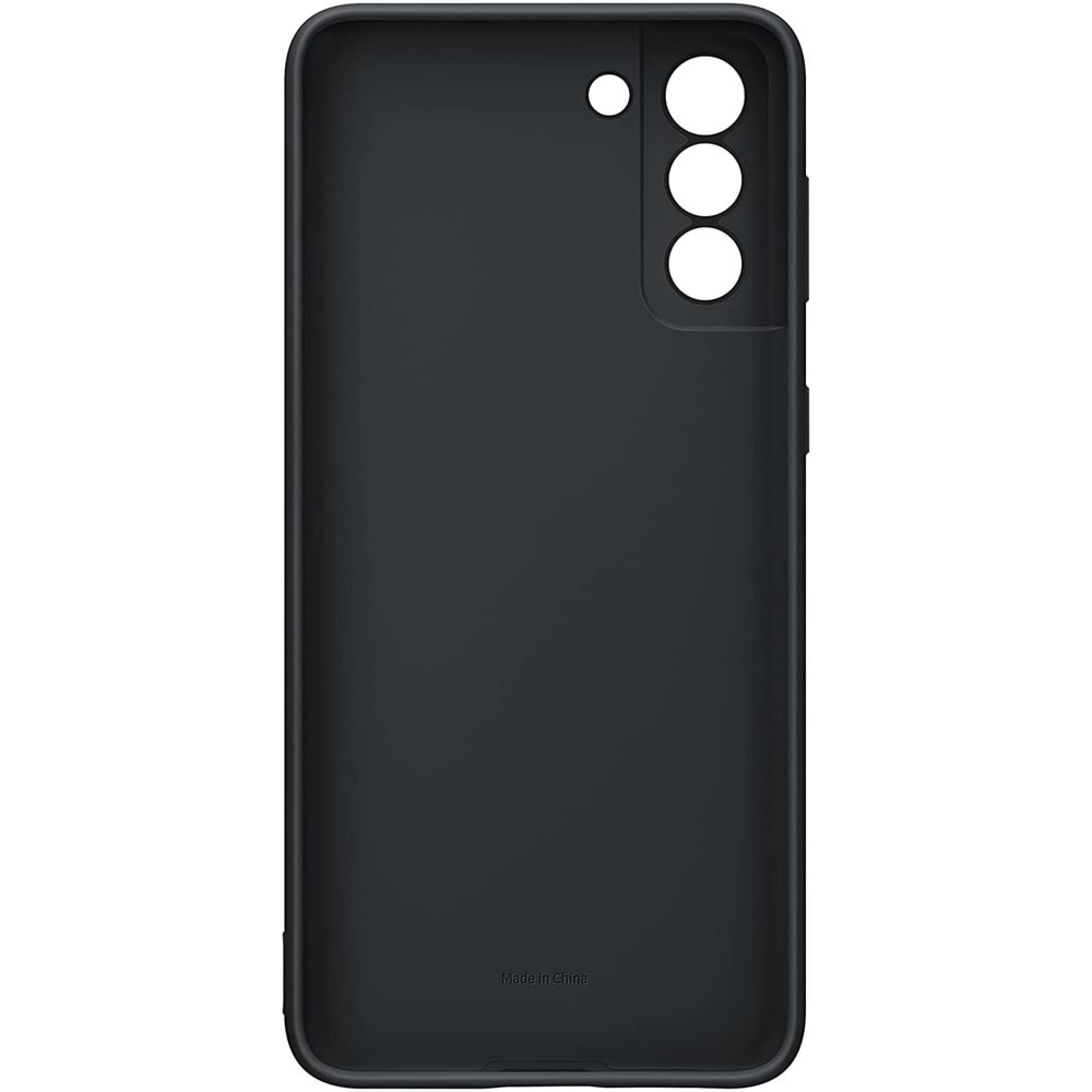 Samsung Galaxy S21 Silikon Cover Kılıf, Siyah EF-PG991TBEGWW