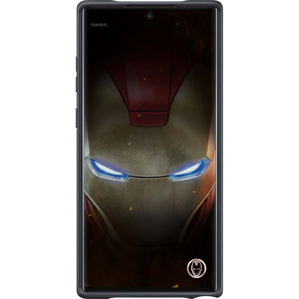 Samsung Galaxy Note 10+ Plus Kılıf Marvel Ironman Rugged Smart Cover