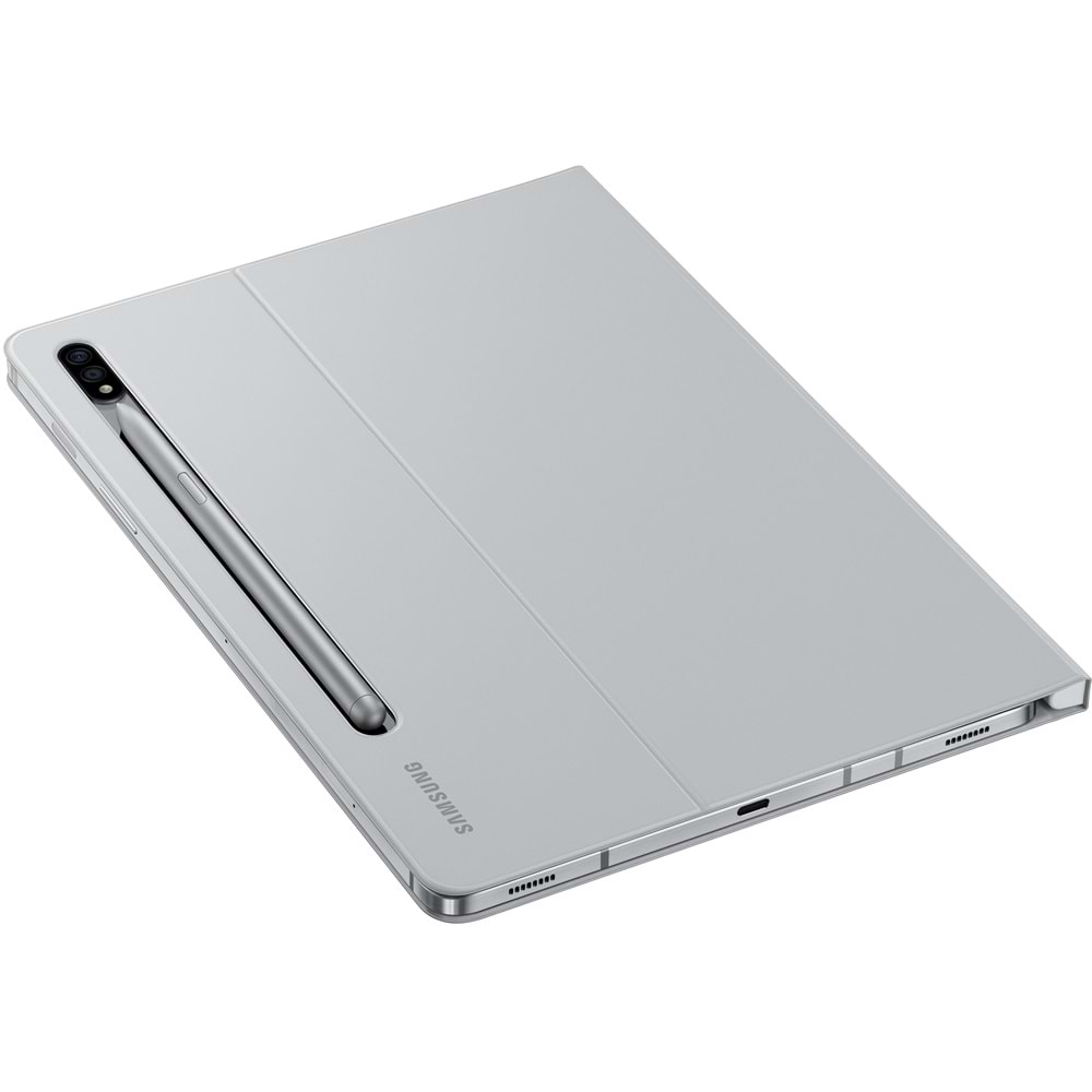 Samsung Galaxy Tab S7 | Tab S8 (11 inç) için Book Cover Kapaklı Kılıf, Gümüş EF-BT630P