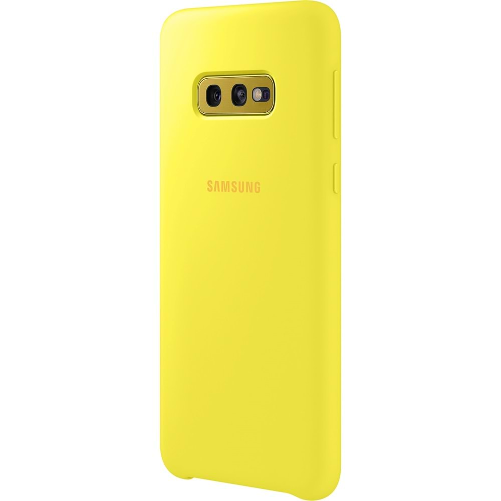 Samsung Galaxy S10e Silicon Cover Silikon Kılıf EF-PG970T, Sarı