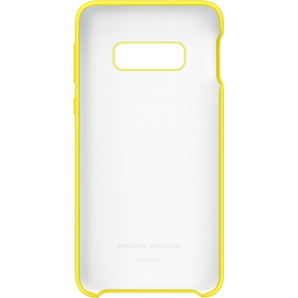 Samsung Galaxy S10e Silicon Cover Silikon Kılıf EF-PG970T, Sarı