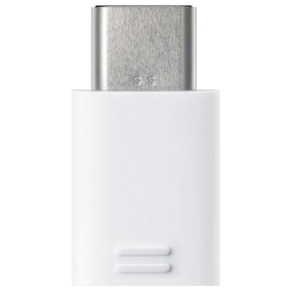 Samsung EE-GN930K Type-C to Micro USB Adapter Tekli, Beyaz (Samsung Türkiye Garantili)