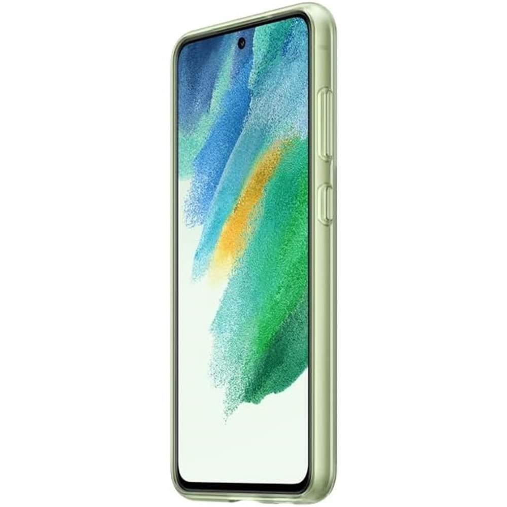 Samsung Galaxy S21 FE Clear Strap Kayışlı Kılıf, Nane EF-XG990C