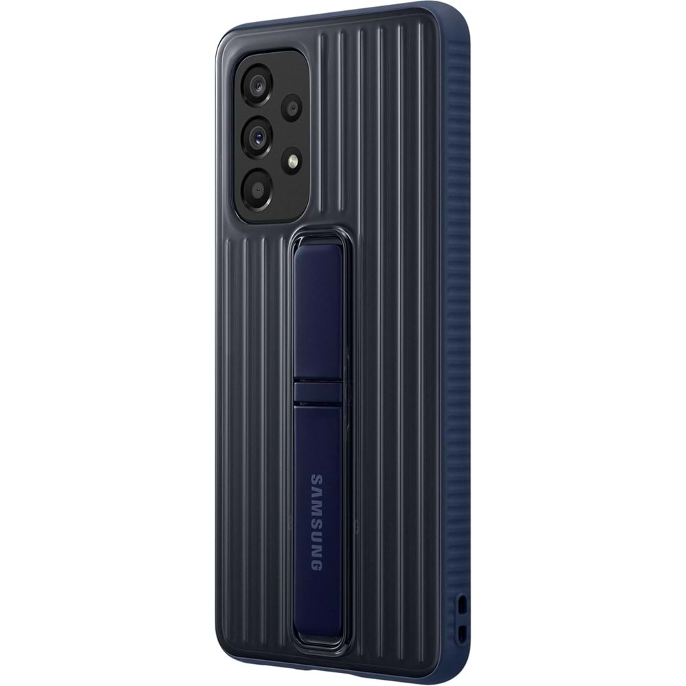 Samsung Galaxy A53 5G Protective Standing Cover Standlı Kılıf, Lacivert EF-RA536C
