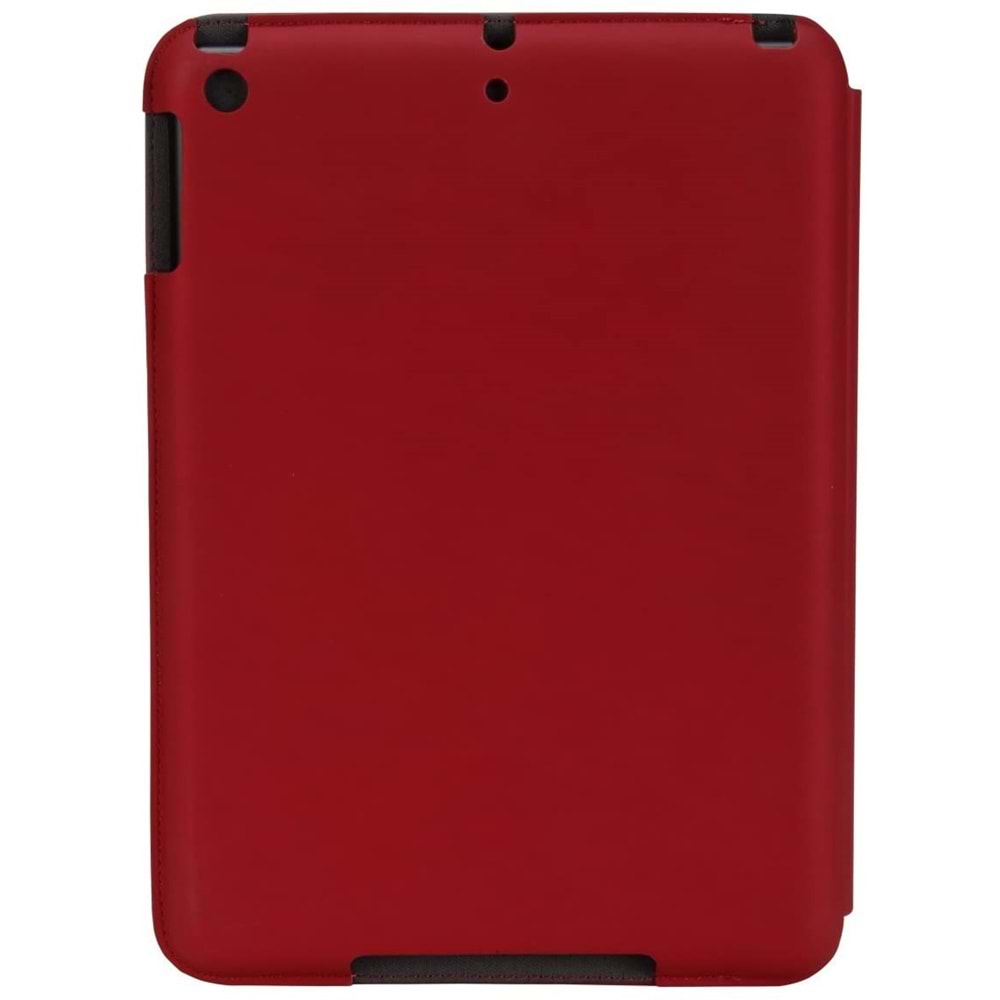 Targus Classic iPad 5 (2017) 5. Nesil A1822 ve A1823 için Kılıf ve Stand, Kırmızı