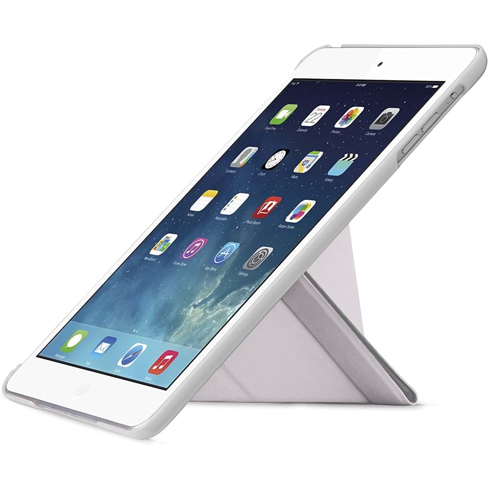 Ozaki Slim-Y iPad 5. Nesil (2017) A1822 ve A1823 için Kılıf Uyku Modlu, Gri