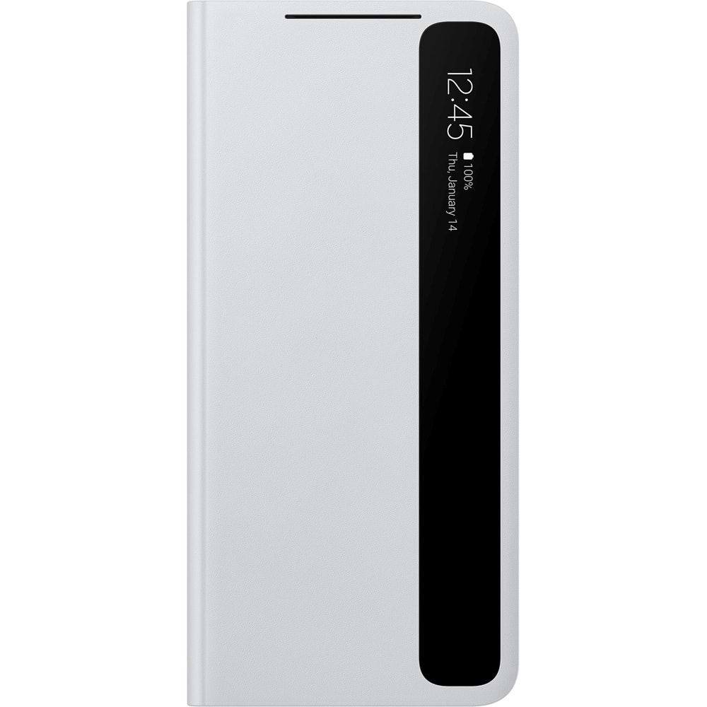 Samsung Galaxy S21 Ultra için Smart Clear View Kapaklı Kılıf EF-ZG998