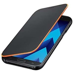 Samsung Galaxy A7 2017 Neon Flip Wallet Kapaklı Kılıf