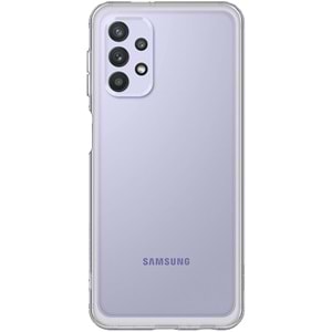 Samsung Galaxy A32 Soft Clear Cover Yumuşak Şeffaf Kılıf EF-QA325T