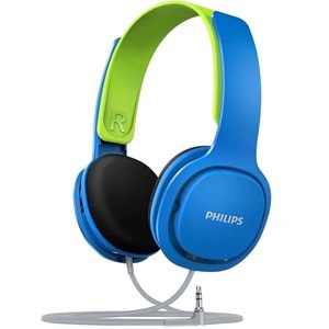Philips Kids SHK2000BL Kulak Üstü Kulaklık, Mavi
