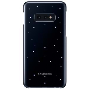 Samsung Galaxy S10e LED Cover Kılıf, Siyah EF-KG970CBEGWW