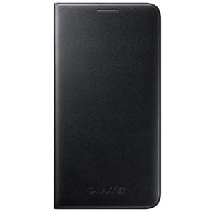 Samsung Galaxy E7 Flip Wallet Cüzdan Kılıf, Siyah EF-WE700BBEGWW