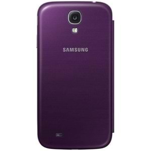 Samsung Galaxy S4 (i9500) S-View Cover Orijinal Kapaklı Kılıf, Mor EF-CI950BVEGWW