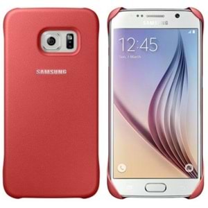 Samsung Galaxy S6 Protective Cover Orjinal Kılıf, Kırmızı EF-YG920BPEGWW