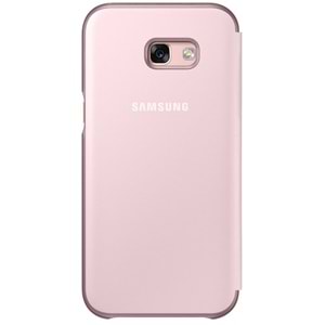 Samsung Galaxy A5 2017 Neon Flip Wallet Kapaklı Kılıf, Rose Gold EF-FA520PPEGWW