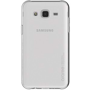 Samsung Galaxy J7 2015 (SM-J700) Ultra Slim Araree Kılıf, Beyaz GP-J700KDCPAAE